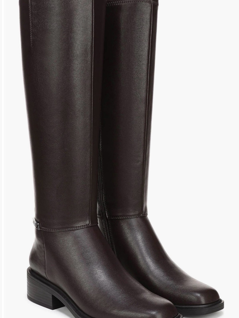 New Franco Sarto Women Geralyna Boot Dark Hickory Brown 8.5 Medium Calf